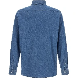 Blue Cotton Blouse