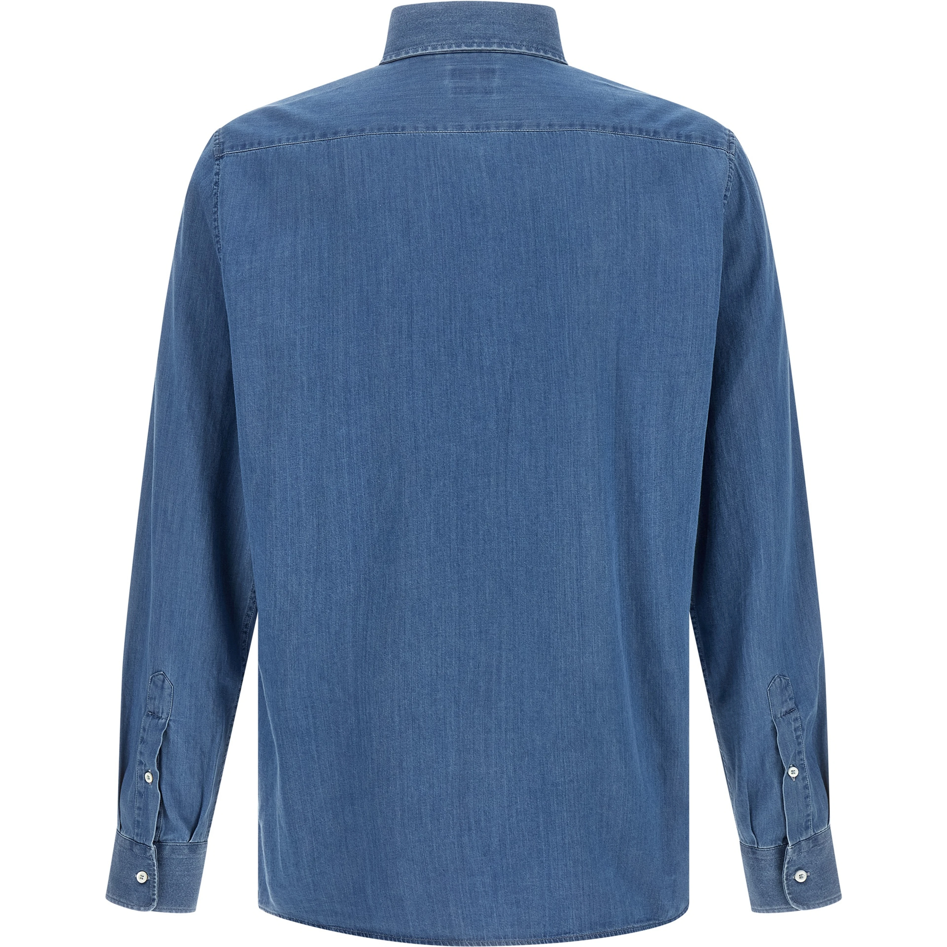 Blue Cotton Blouse