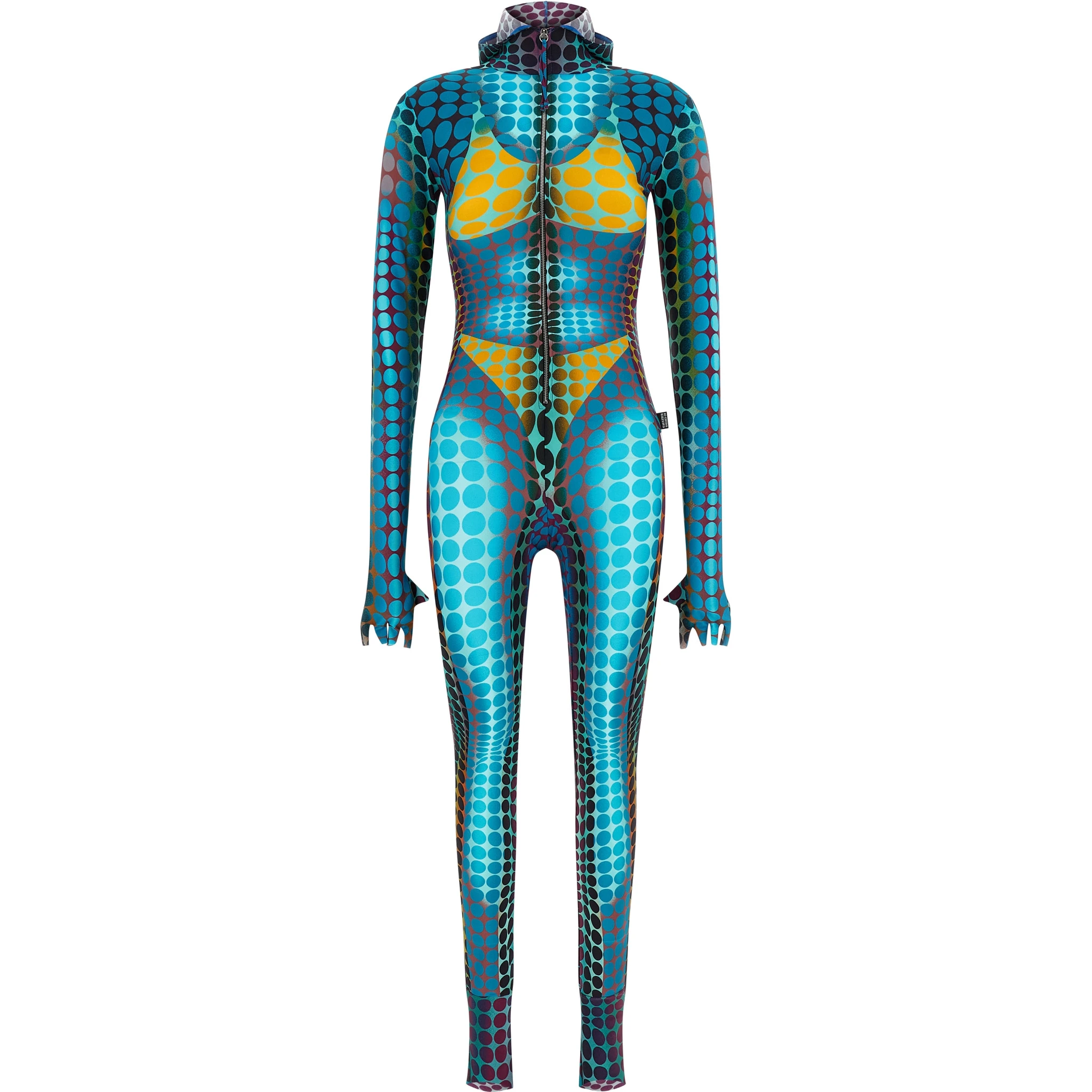 Multicolor Polyamide Jumpsuit