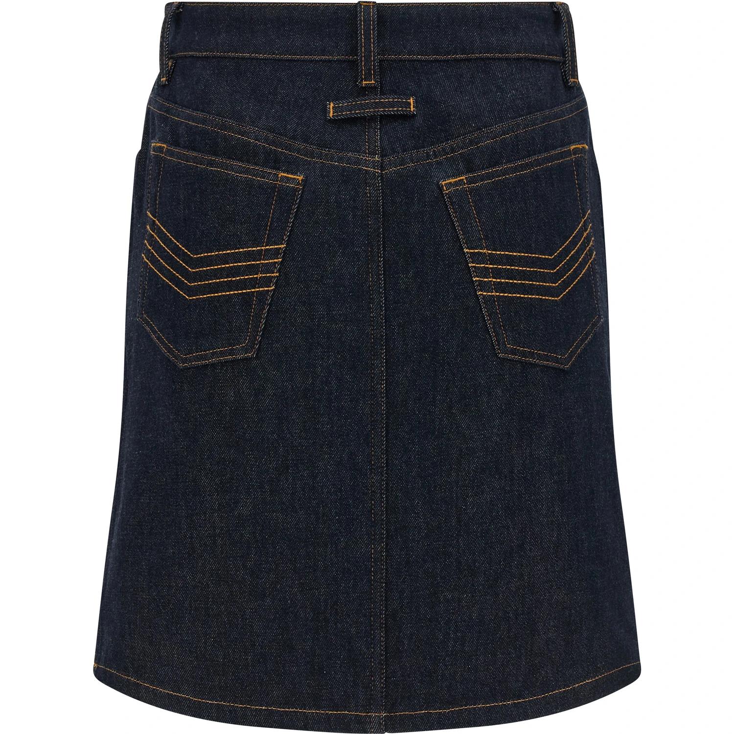 Blue Cotton Long Skirt