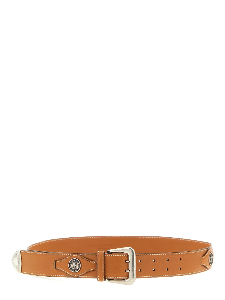 Brown Calfskin Regular Belt