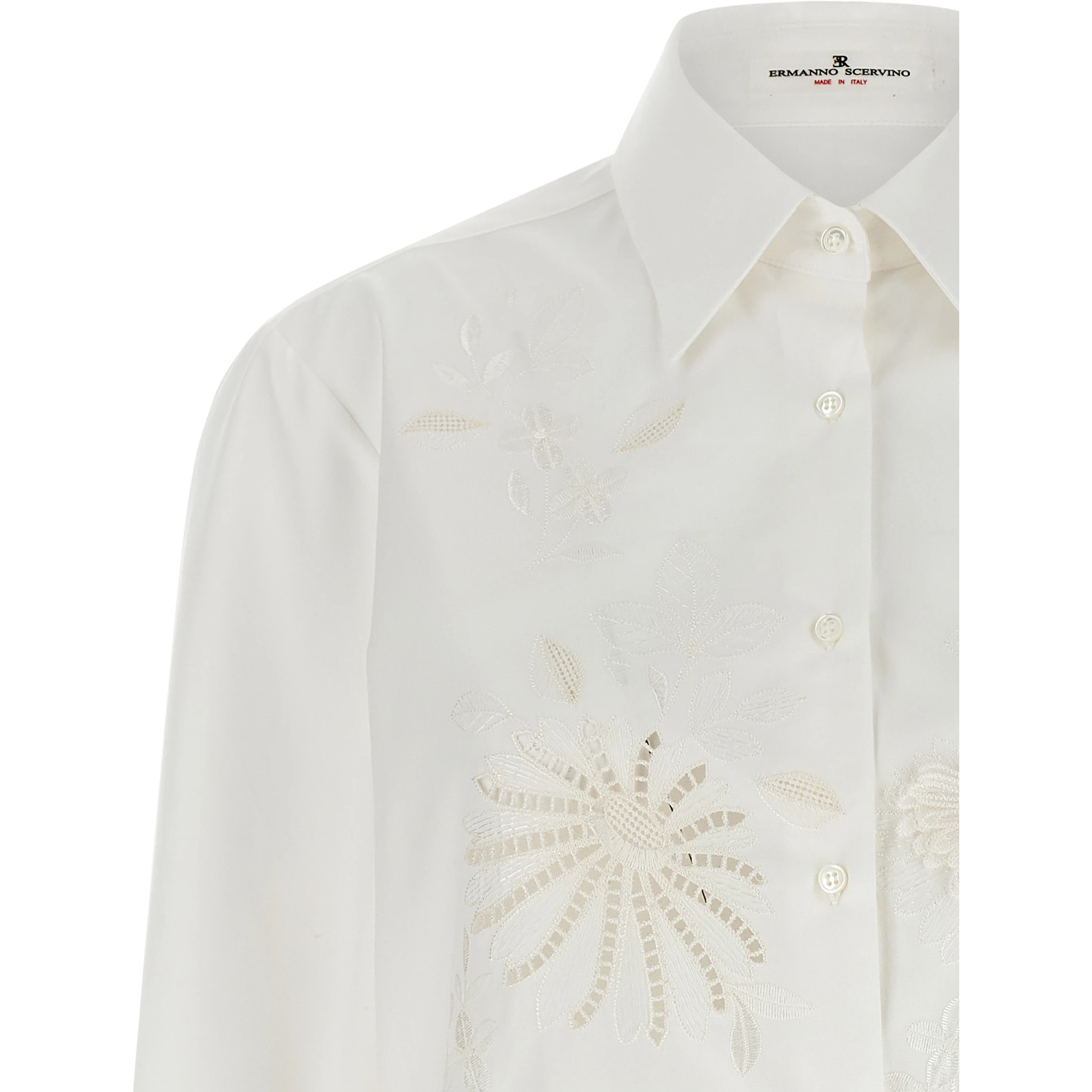 White Cotton Blouse