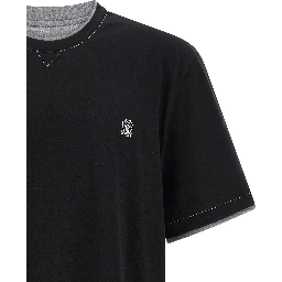 Black Cotton T-Shirt
