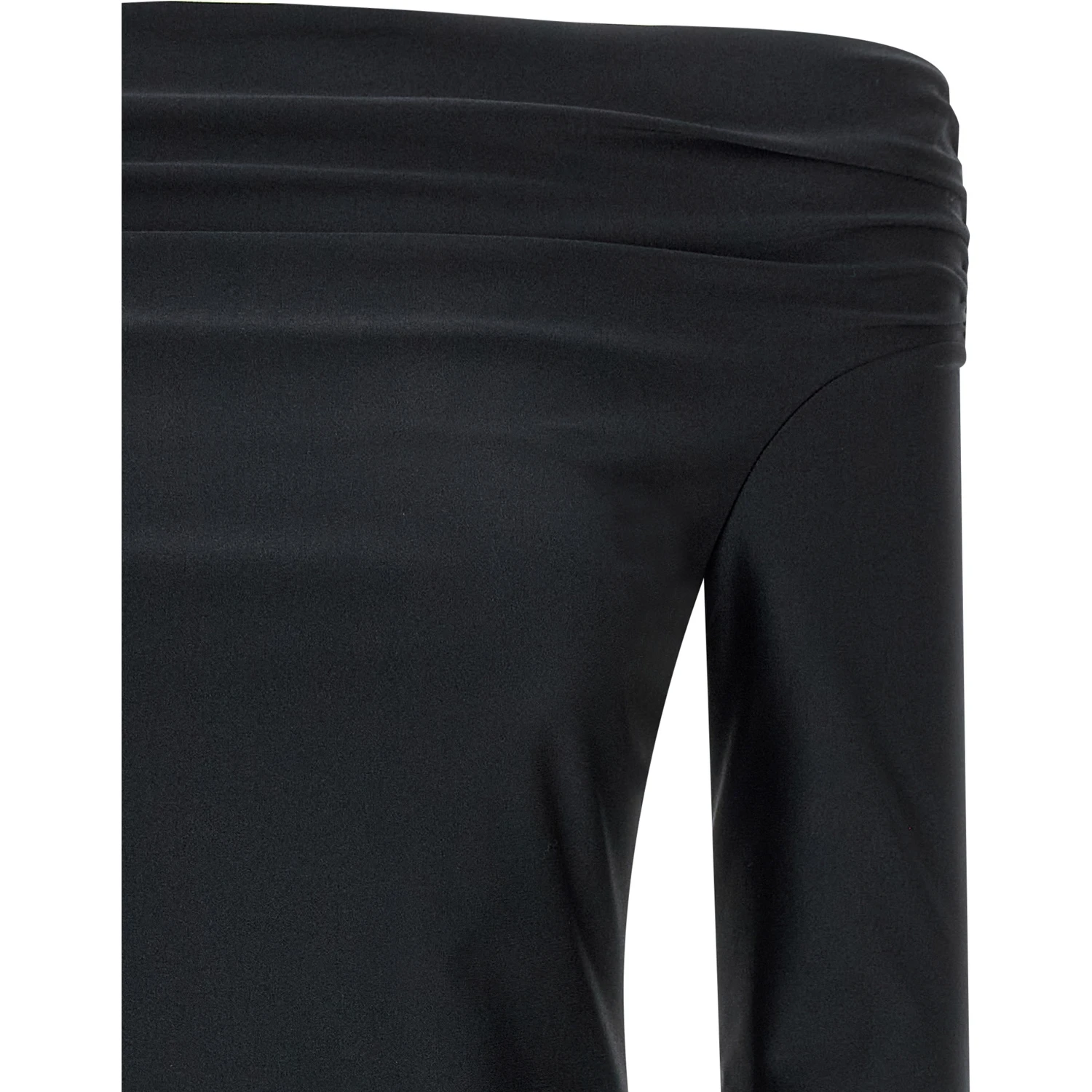 Black Polyamide Tank Tops
