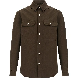 Brown Polyester Blouse