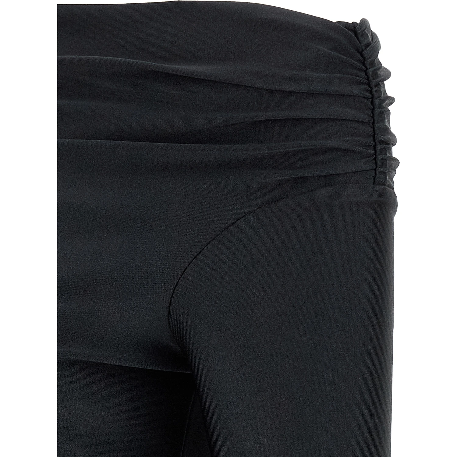Black Polyamide Tank Tops