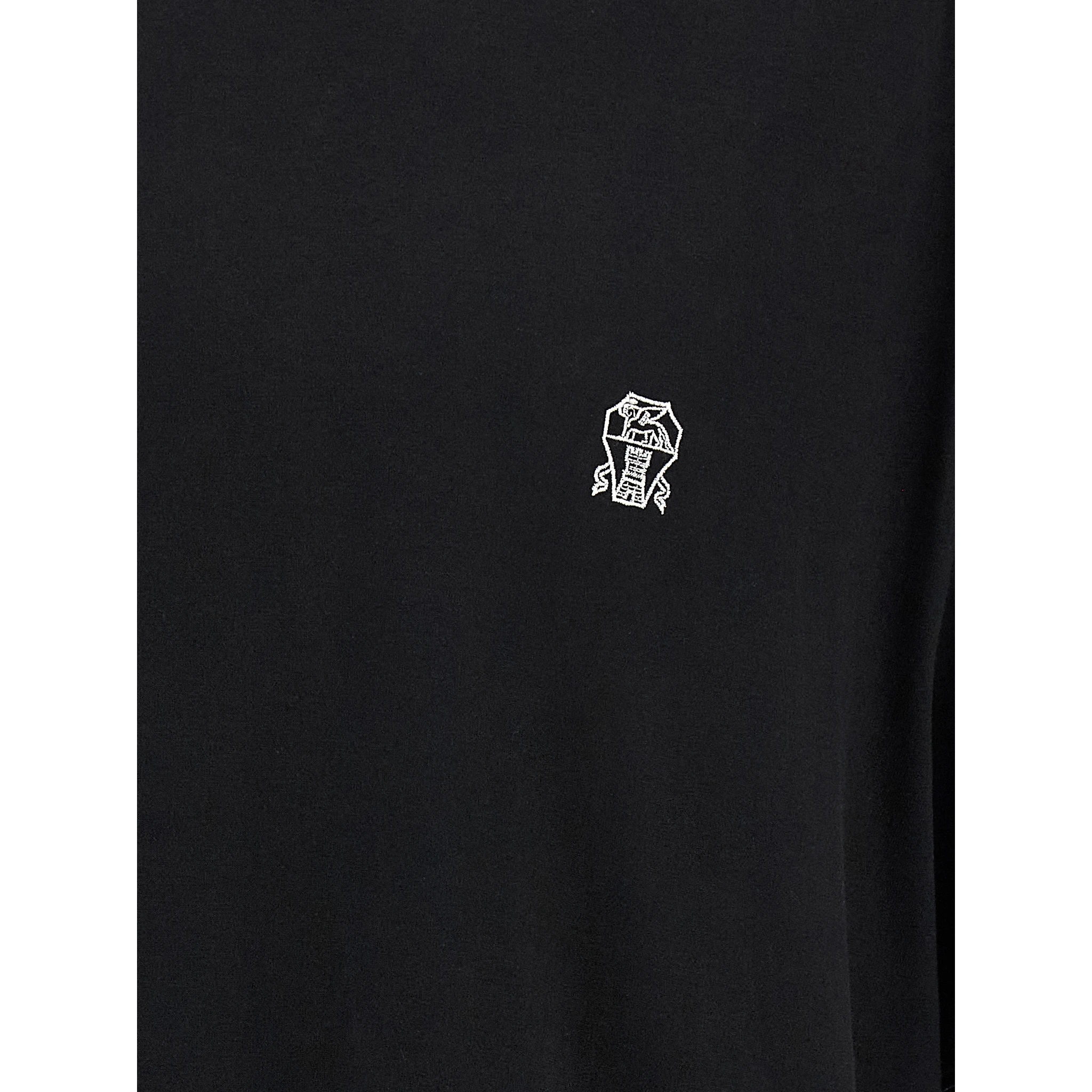 Black Cotton T-Shirt