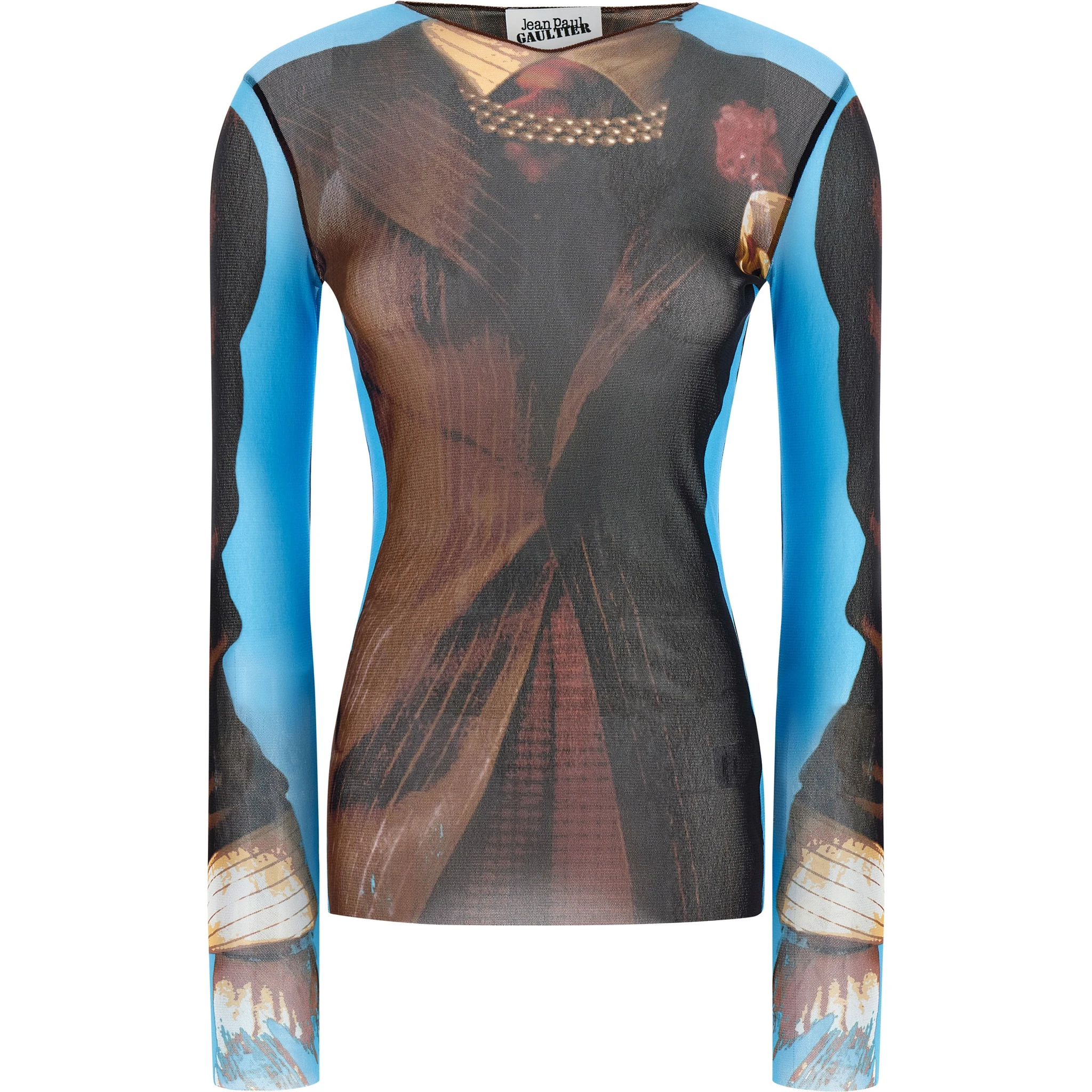 Multicolor Polyamide Dress Shirt