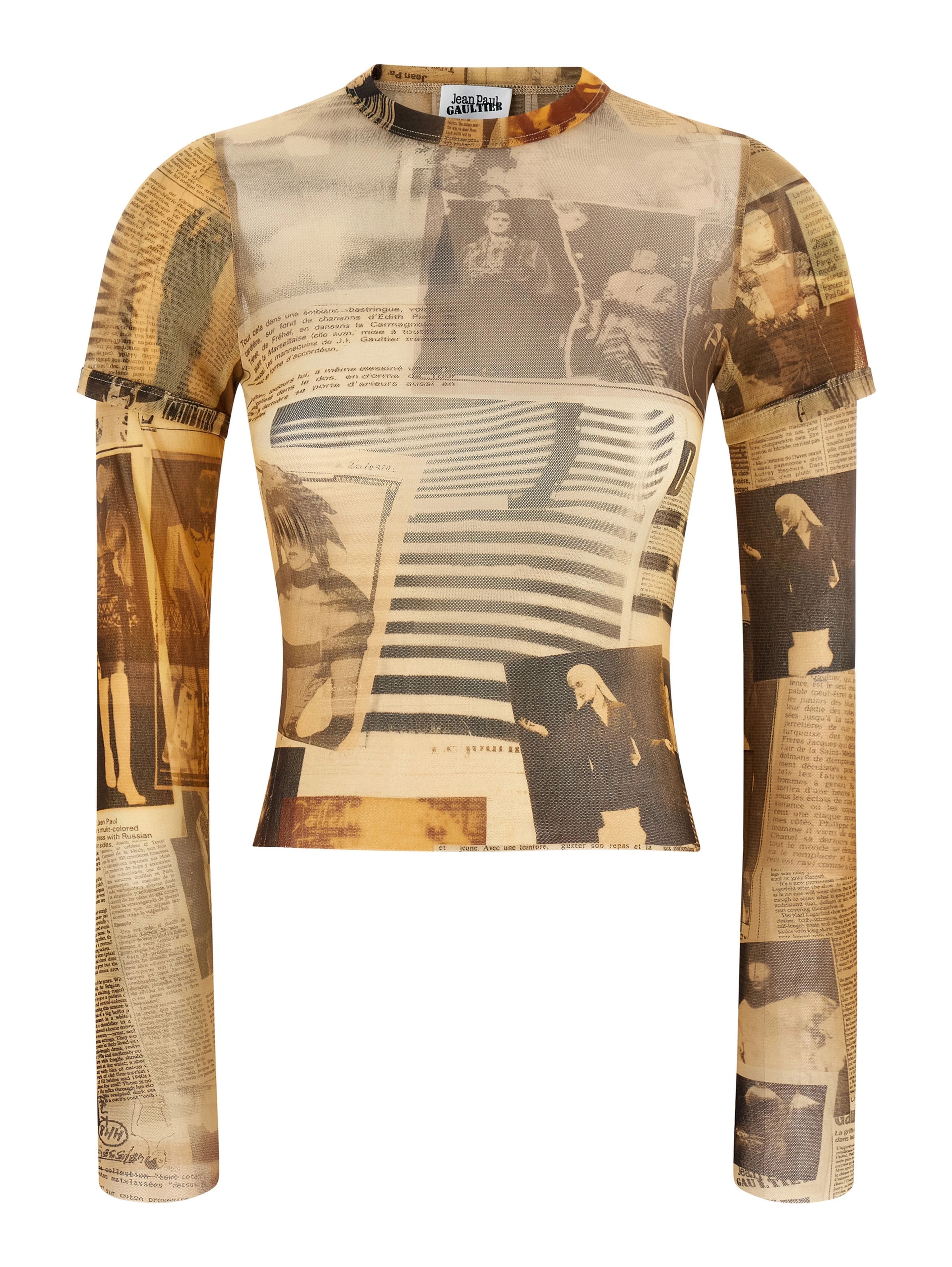 Multicolor Polyamide T-Shirt