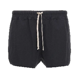 Black Nylon Swim Shorts