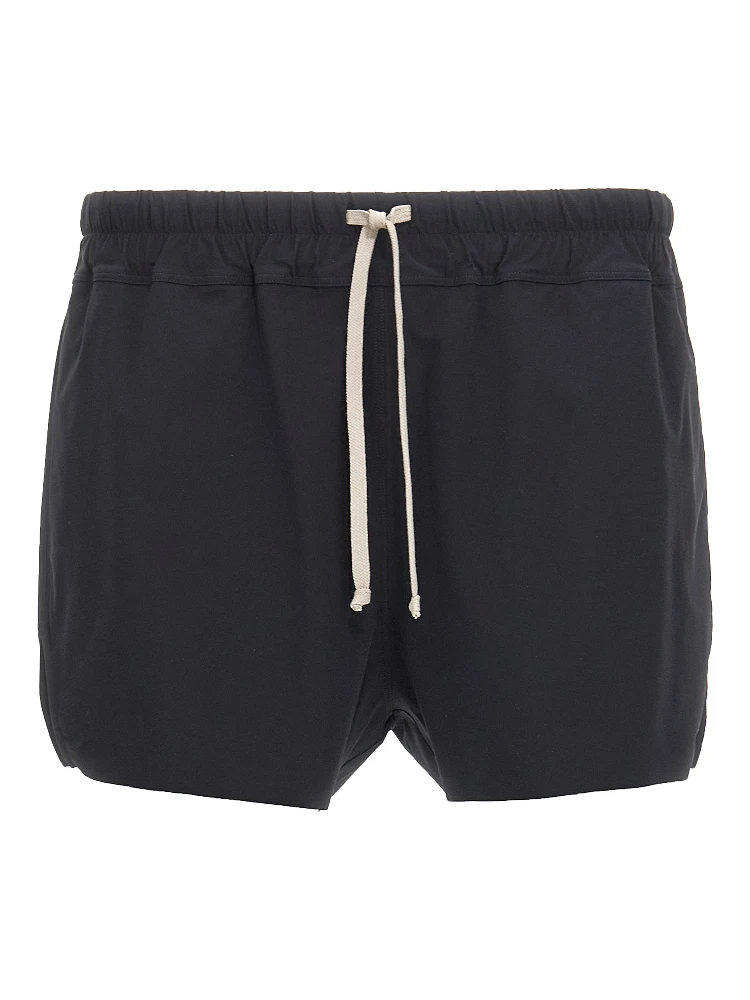 Black Nylon Swim Shorts