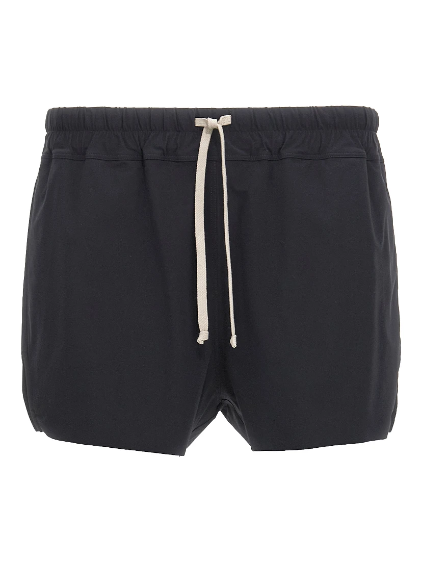 Black Nylon Swim Shorts