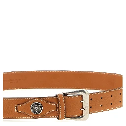 Brown Calfskin Regular Belt