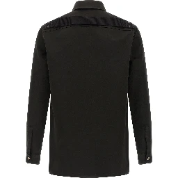 Black Polyester Blouse