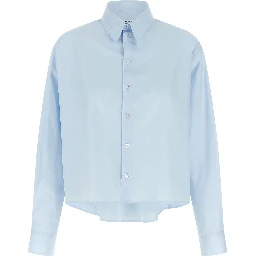 Blue Cotton Blouse
