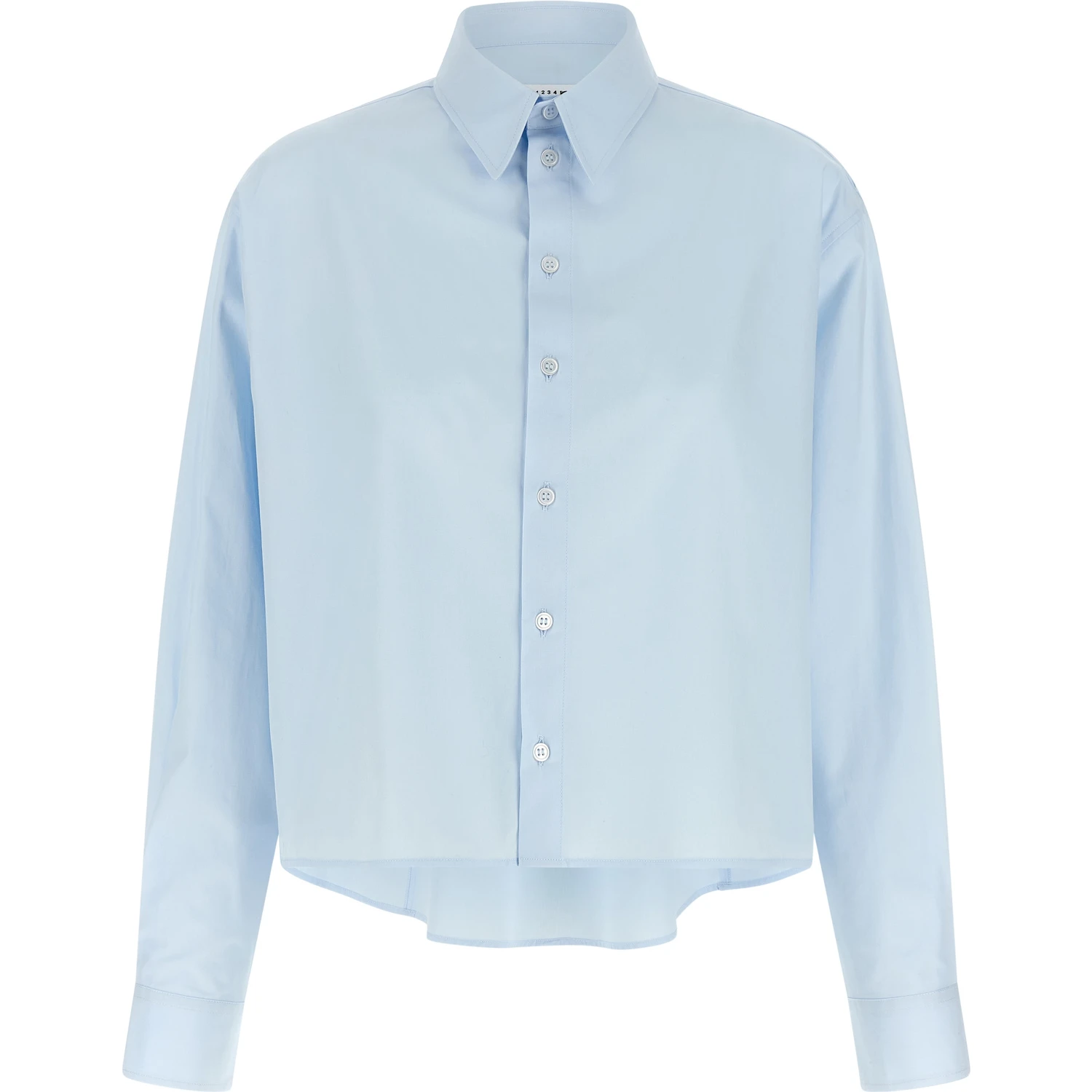 Blue Cotton Blouse