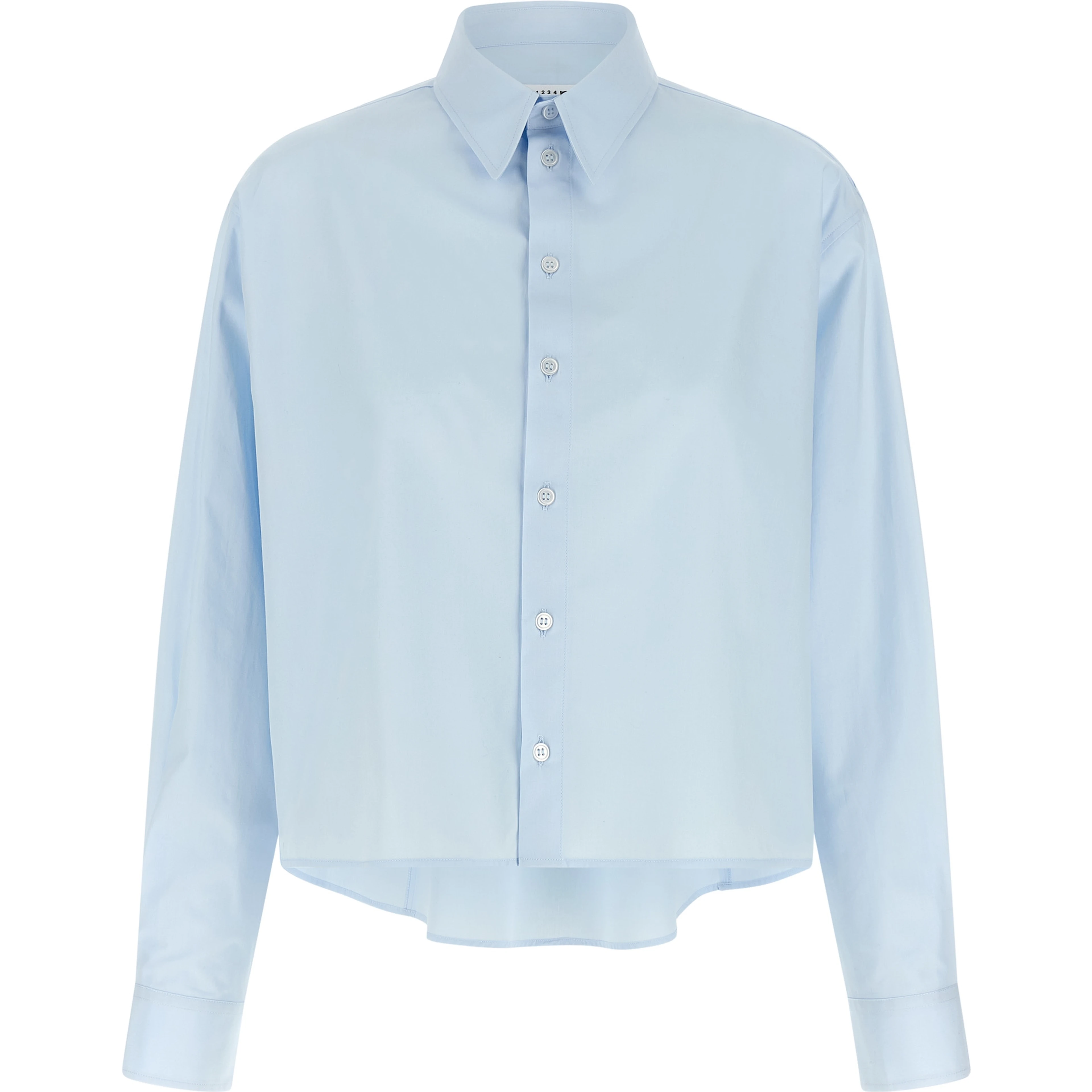 Blue Cotton Blouse