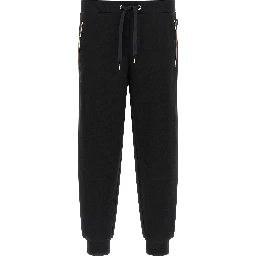 Black Cotton Joggers (Workout Pants)