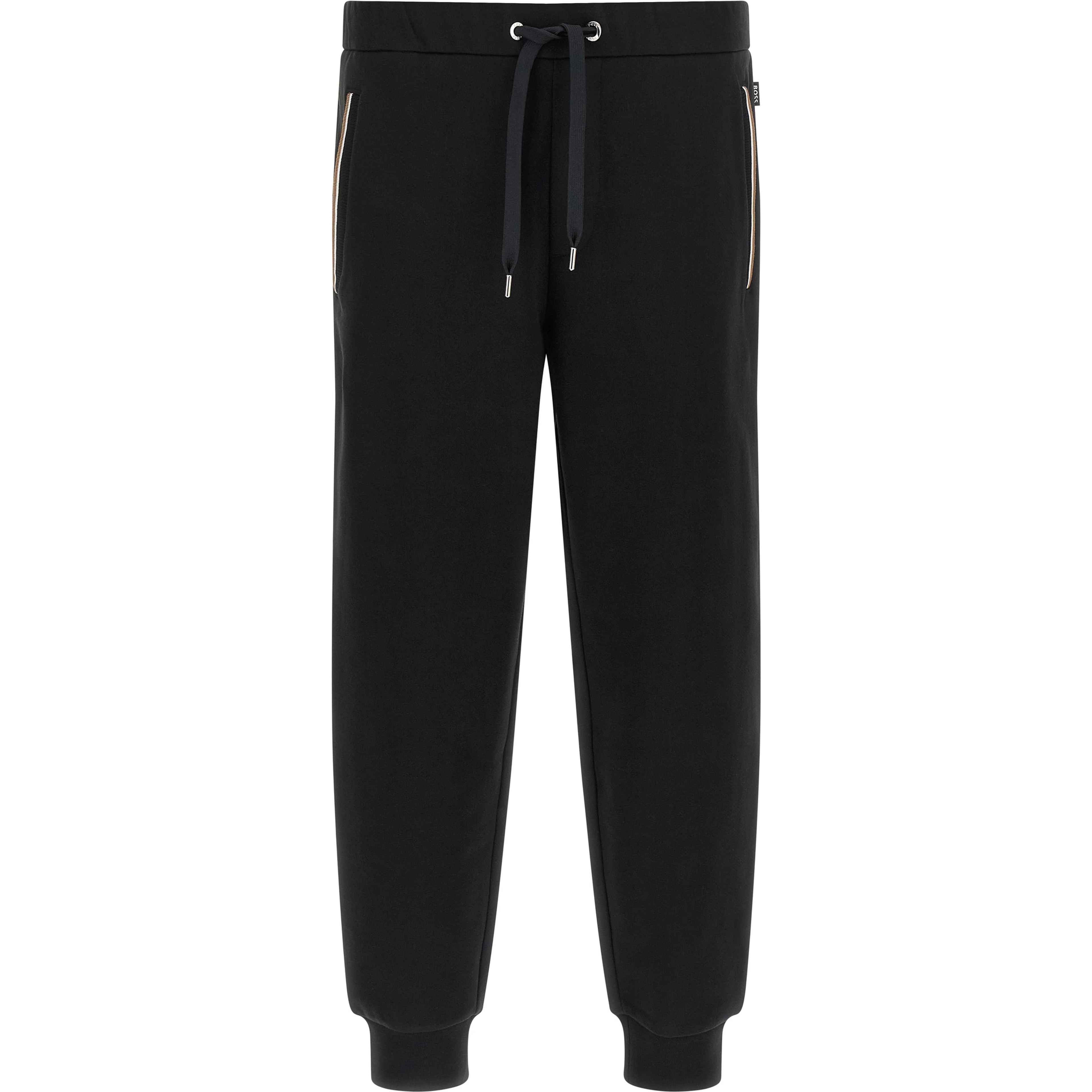 Black Cotton Joggers (Workout Pants)