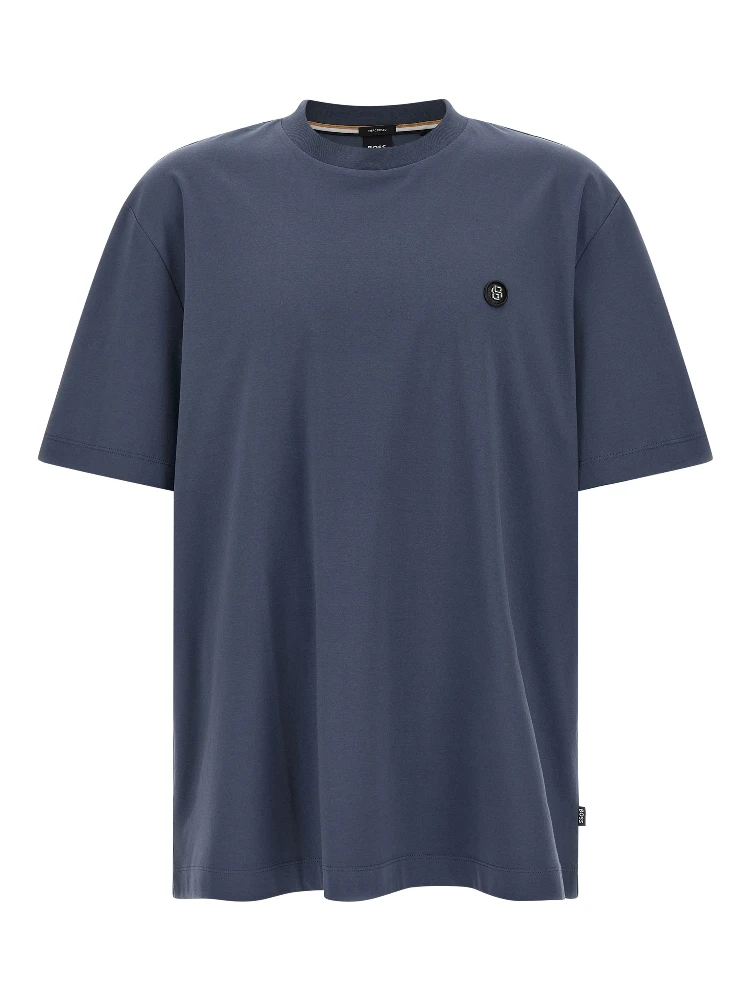Blue Cotton T-Shirt