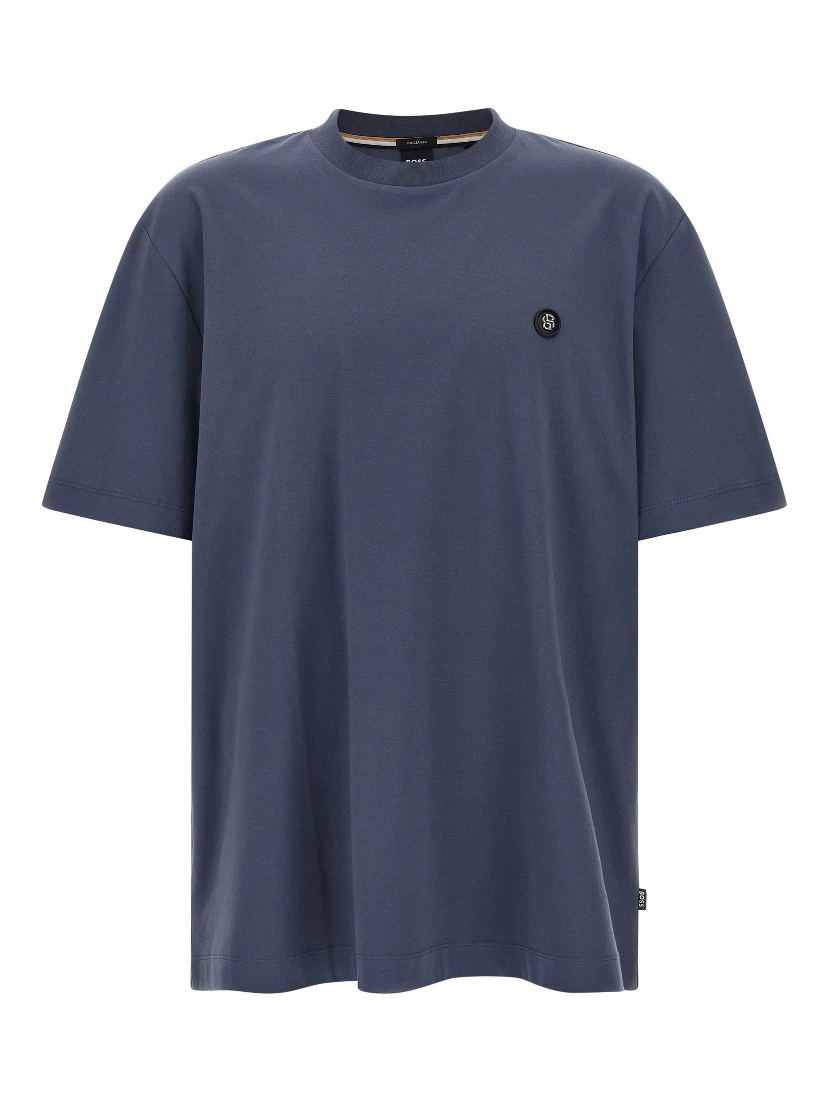 Blue Cotton T-Shirt