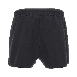Black Nylon Swim Shorts