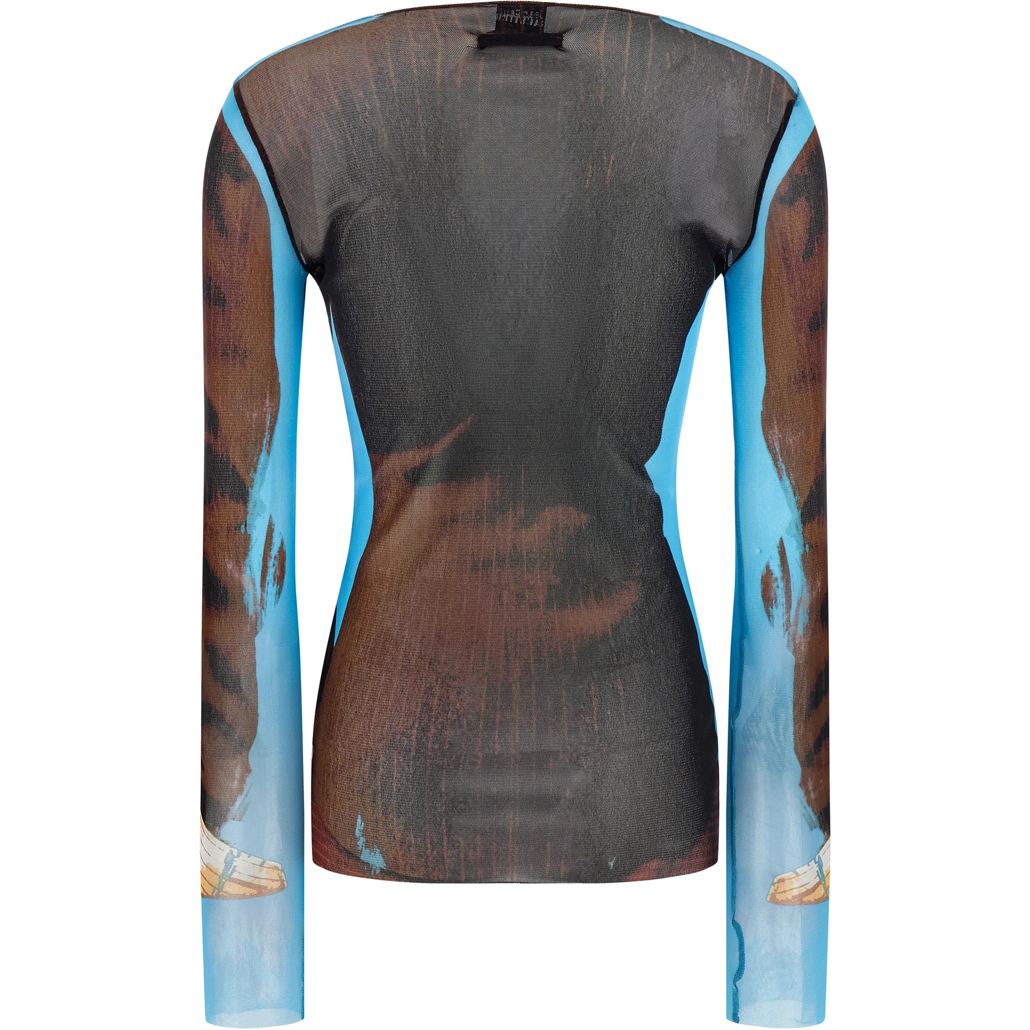 Multicolor Polyamide Dress Shirt