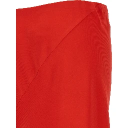 Multicolor Viscose Mini Skirt
