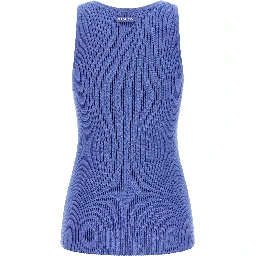 Blue Cotton Tank Tops