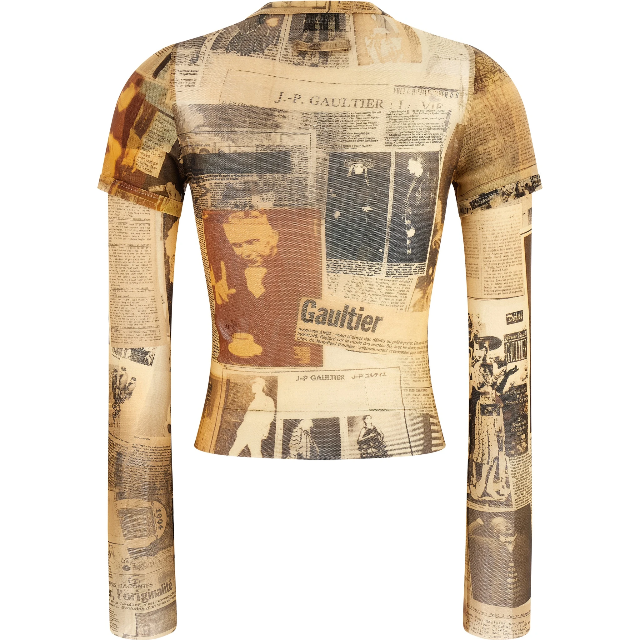 Multicolor Polyamide T-Shirt
