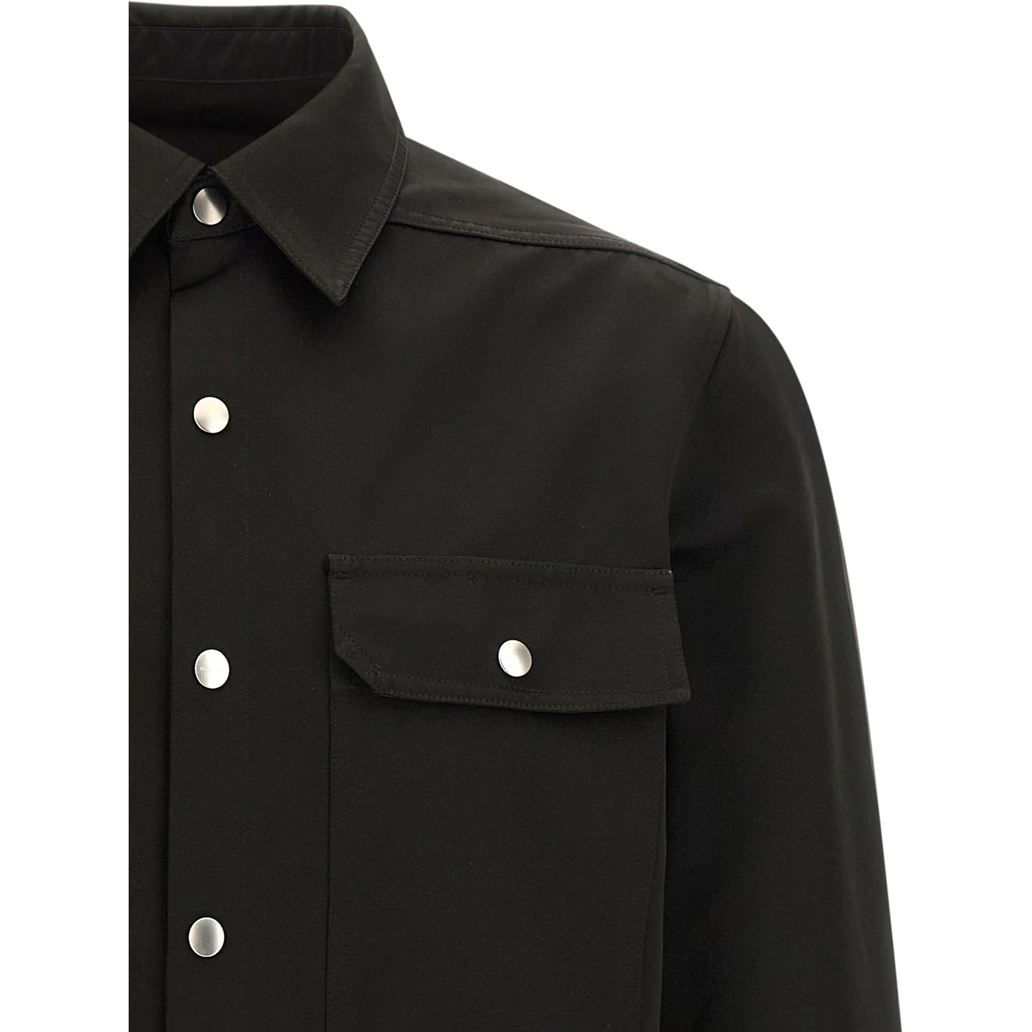 Black Polyester Blouse