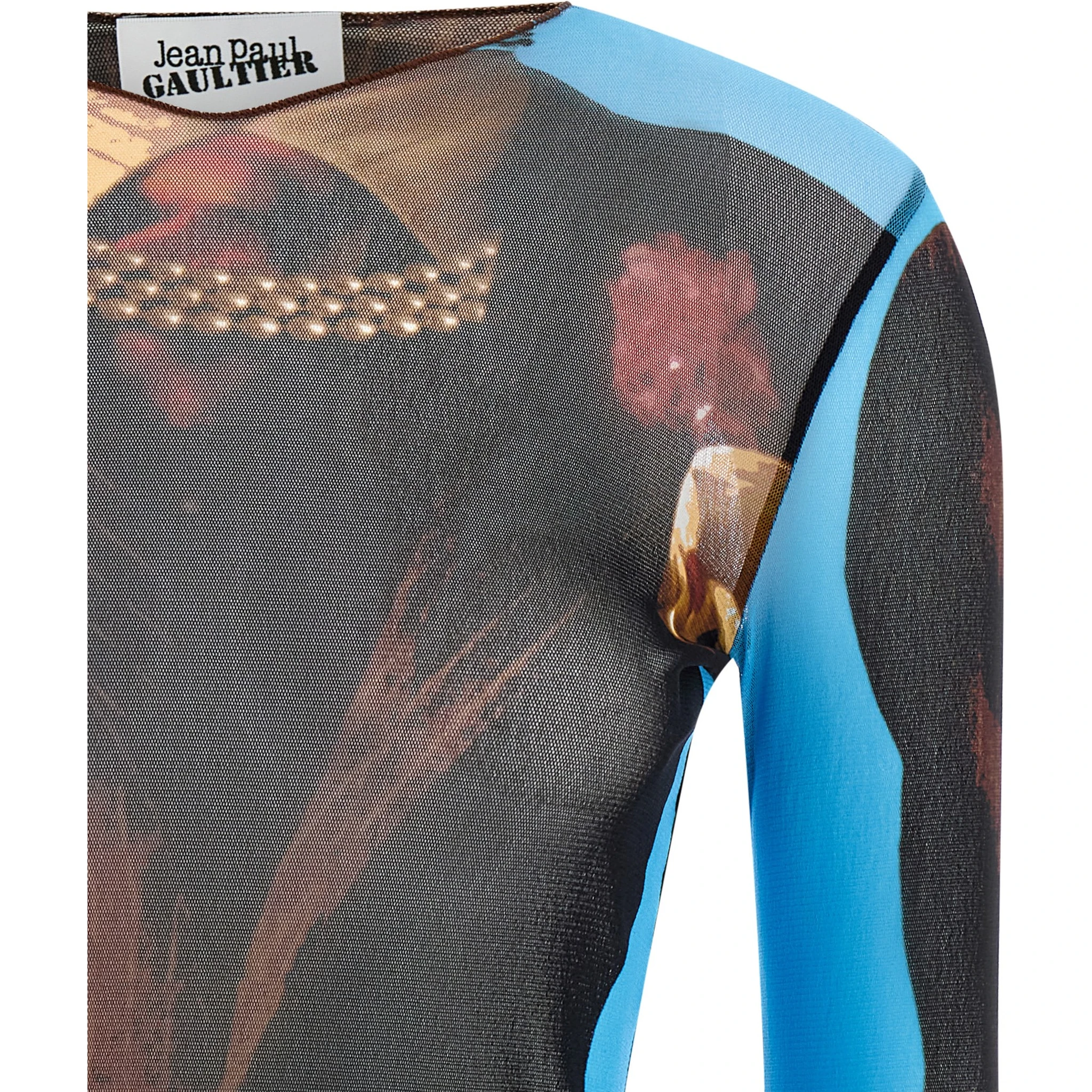 Multicolor Polyamide Dress Shirt