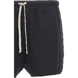 Black Nylon Swim Shorts