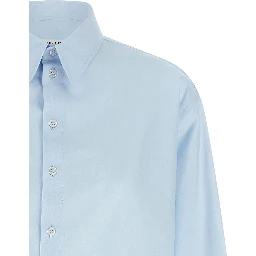 Blue Cotton Blouse