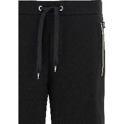 Black Cotton Joggers (Workout Pants)