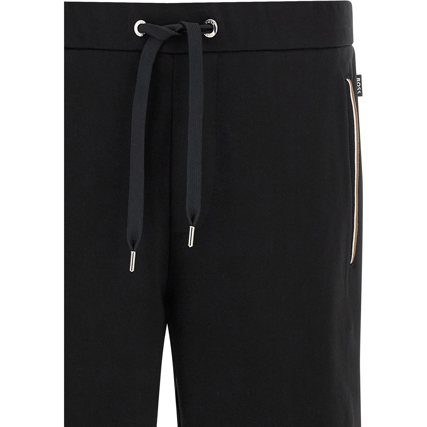 Black Cotton Joggers (Workout Pants)