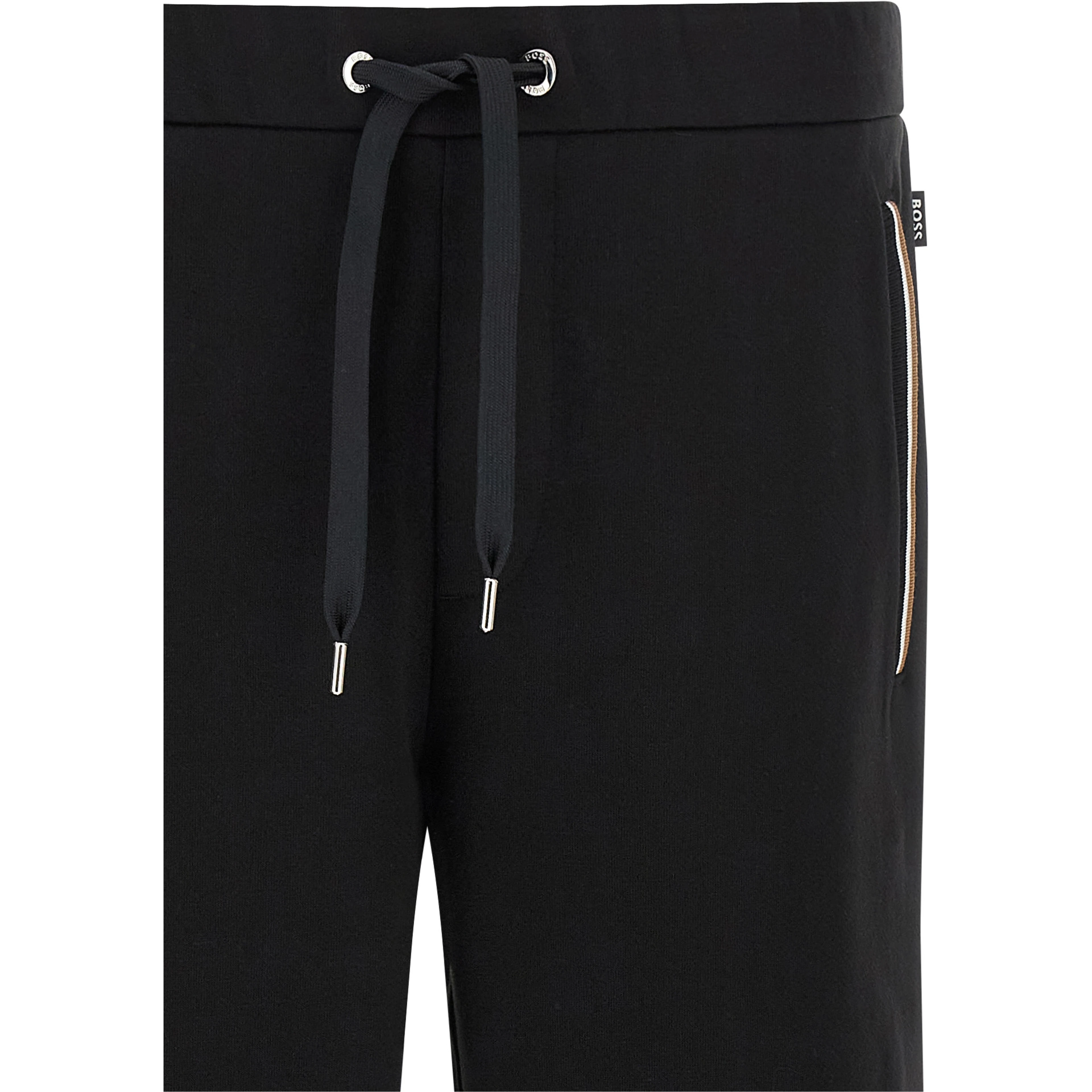 Black Cotton Joggers (Workout Pants)