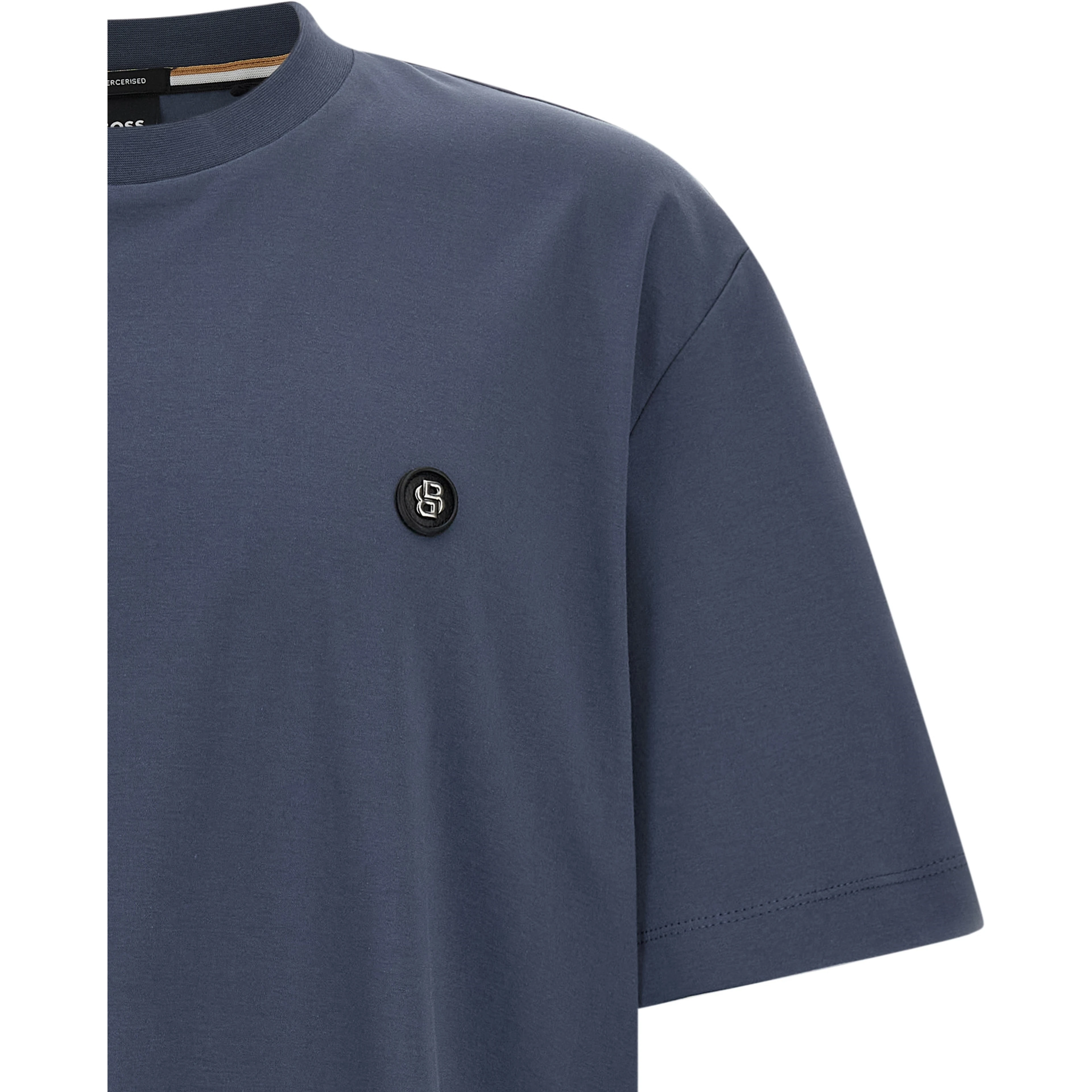 Blue Cotton T-Shirt
