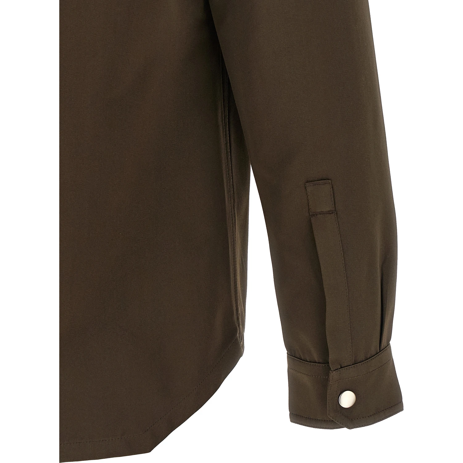 Brown Polyester Blouse
