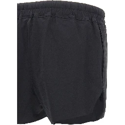 Black Nylon Swim Shorts