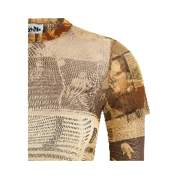 Multicolor Polyamide T-Shirt