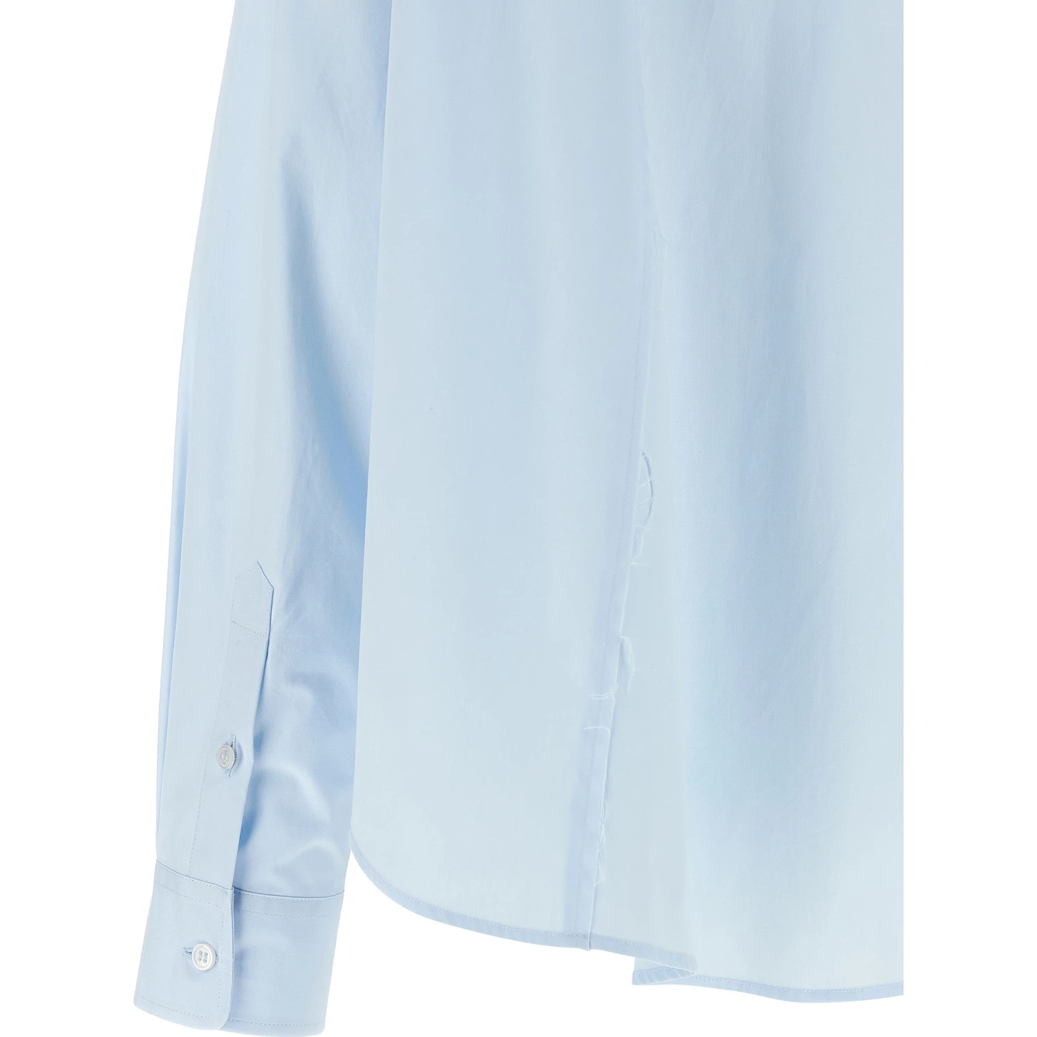 Blue Cotton Blouse