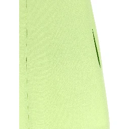 Bicolor Virgin Wool Short Dress