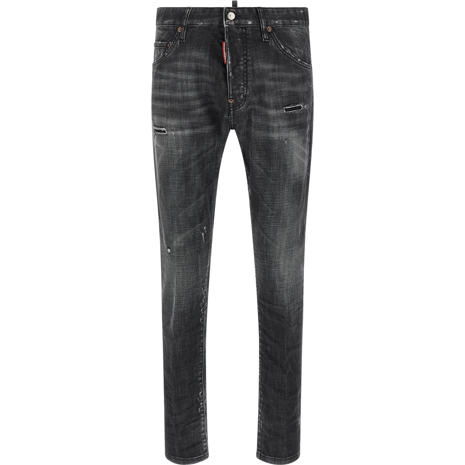 Black Cotton Jeans Denim