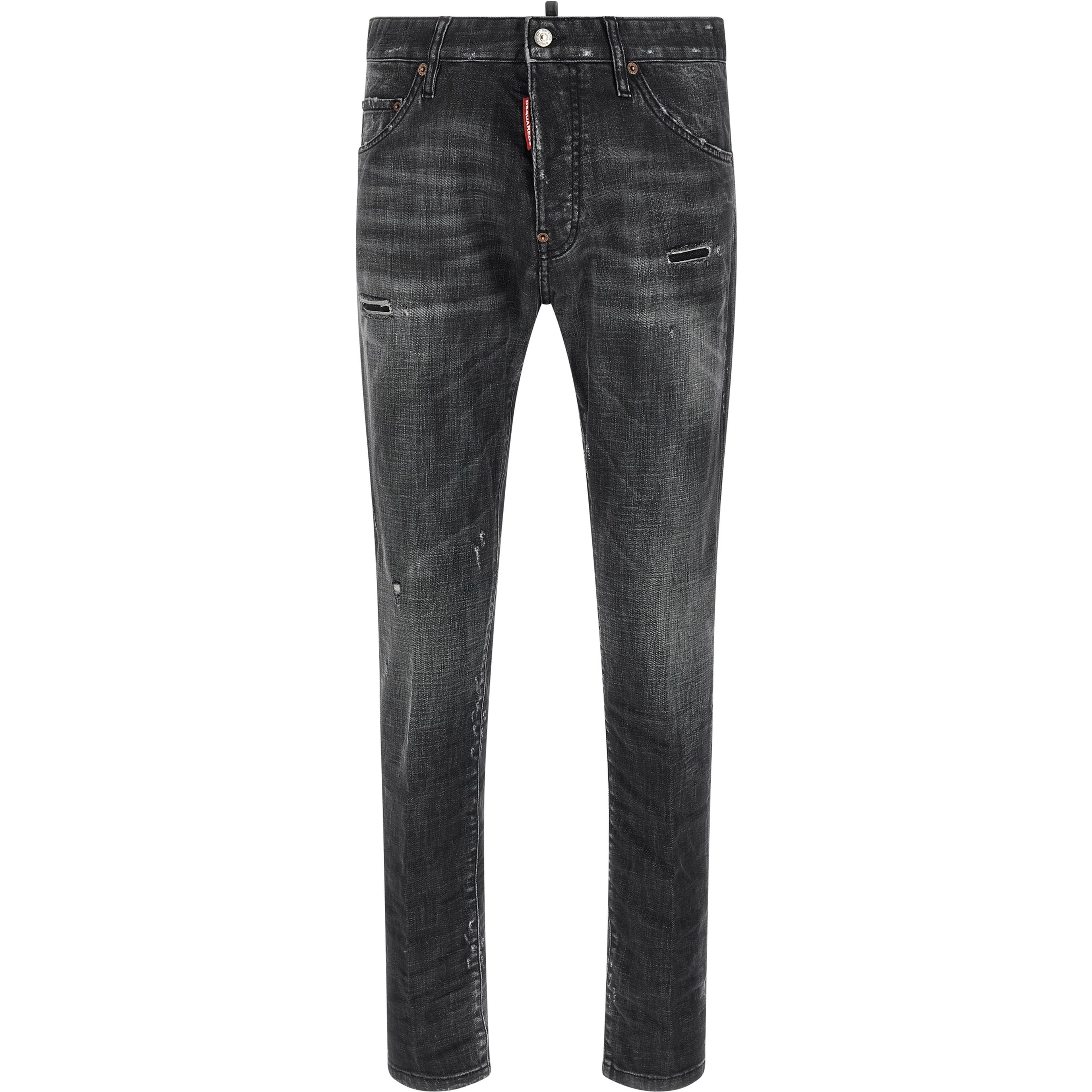 Black Cotton Jeans Denim