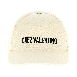 Beige Cotton Cap (Baseball Hat)