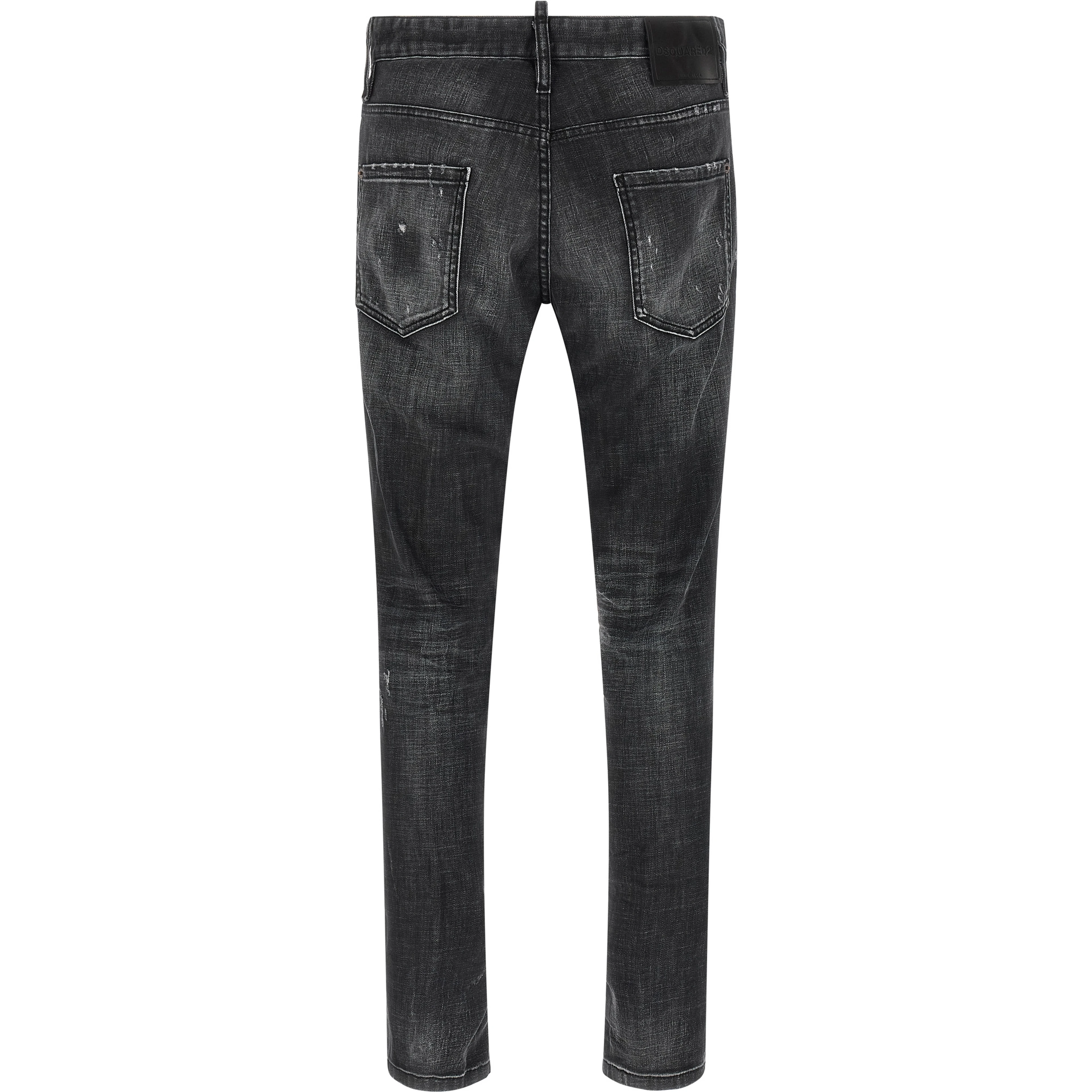Black Cotton Jeans Denim