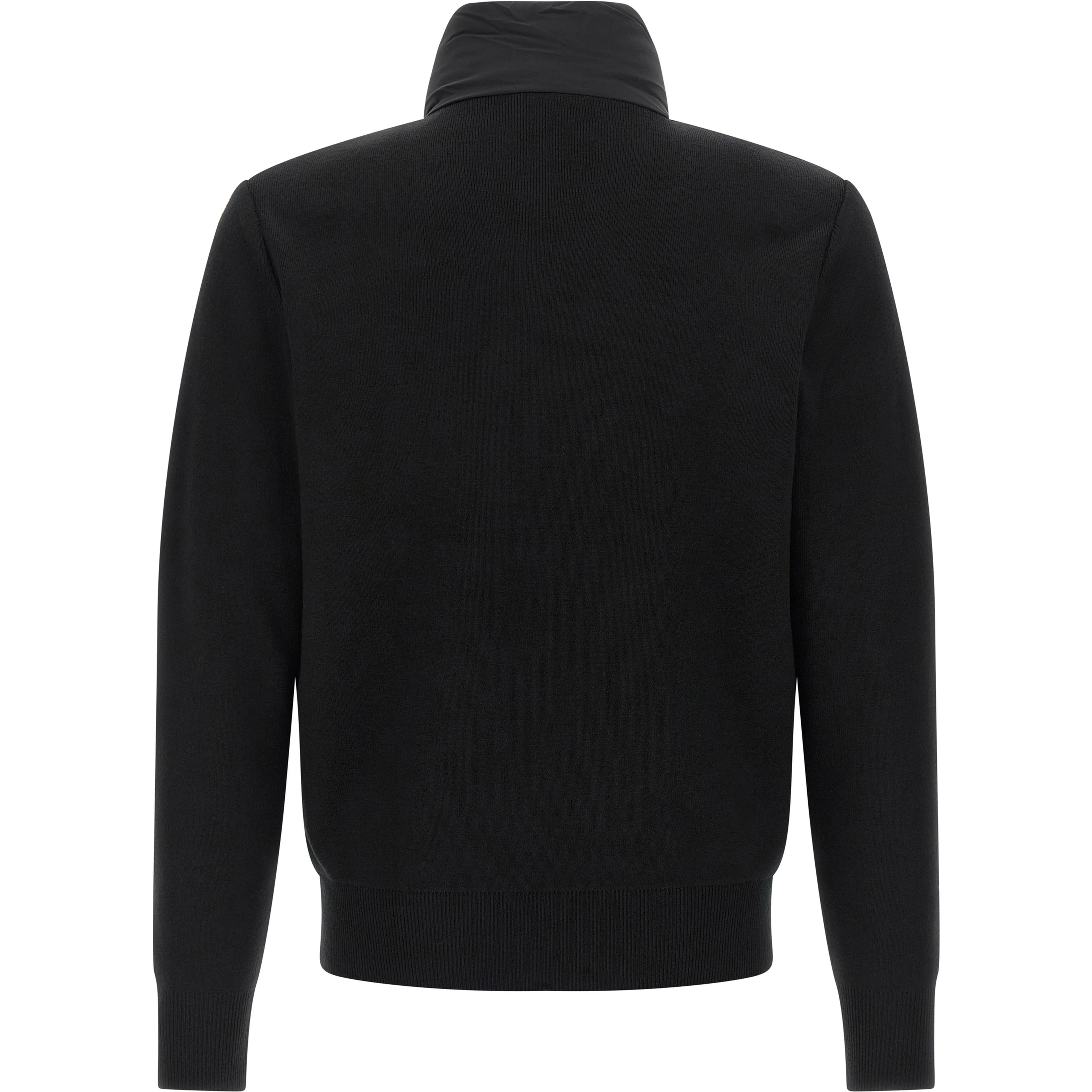 Blue Nylon Cardigan