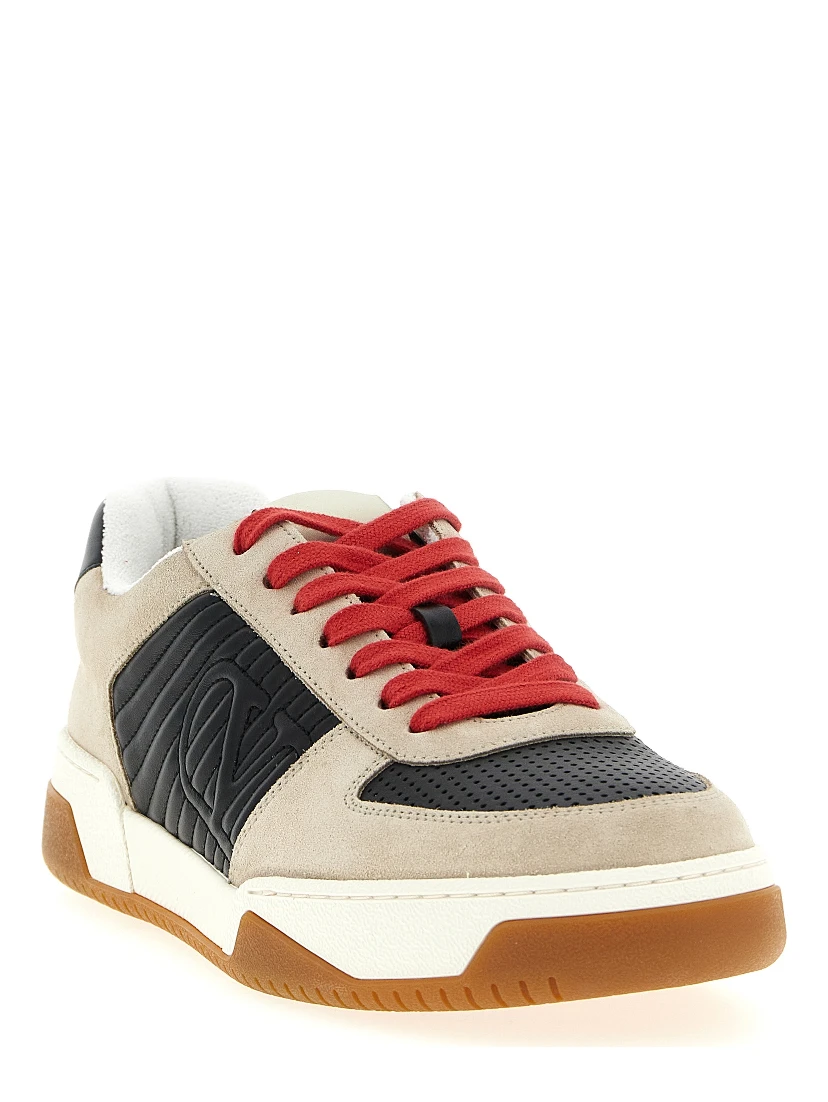 Multicolor Calfskin Sneakers