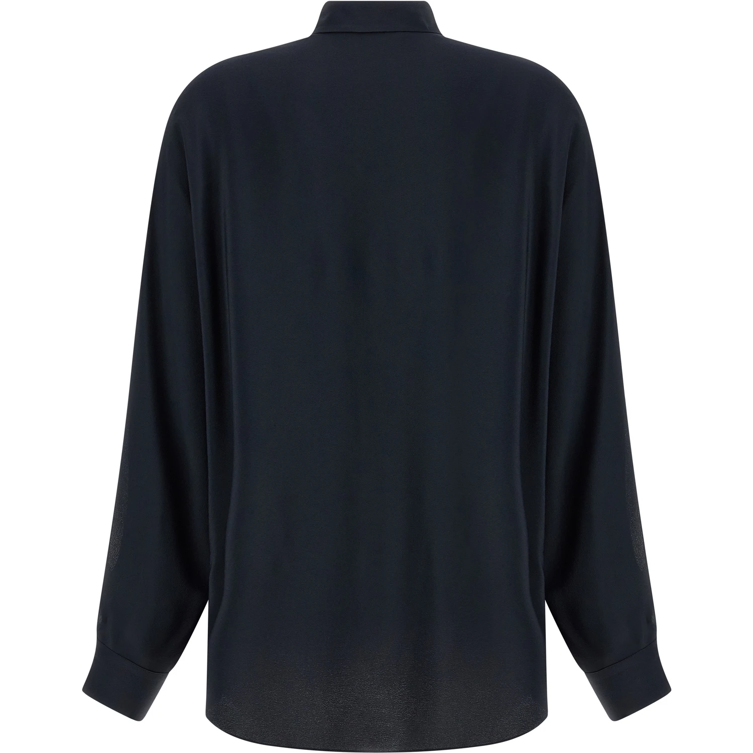 Blue Acetate Blouse